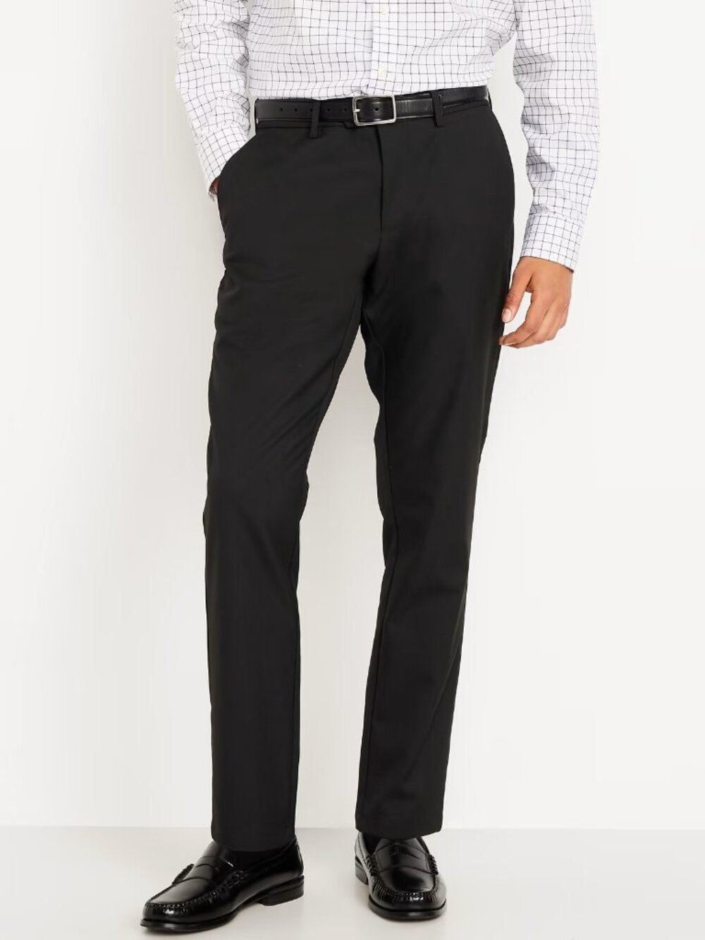 Old Navy Men's 50x32 Black Jack Athletic-Fit Twill Dress Pants 60% off Retail